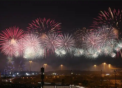 黄埔区焰火晚会